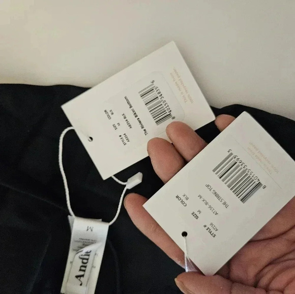 Andies Swim Two Piece Bikini Set in Size Small Black NWT - Picture 11 of 12